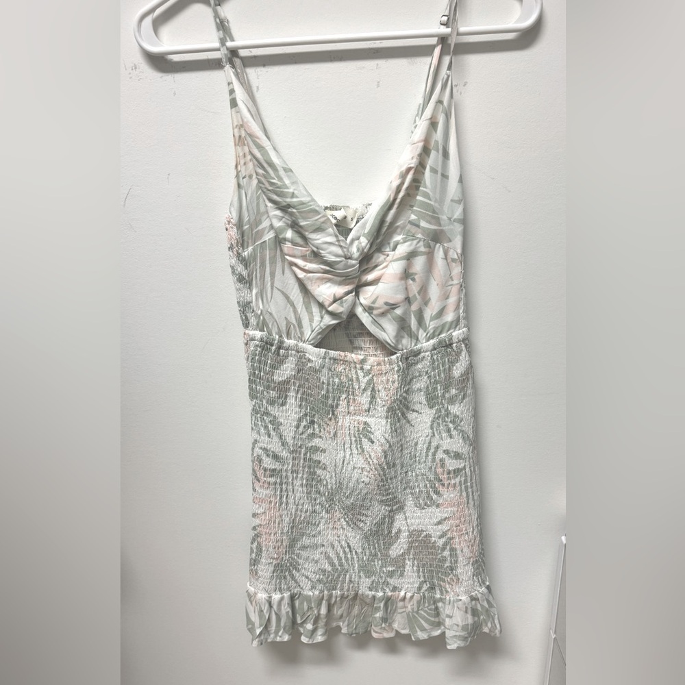 Ocean Drive smocked cut out sundress size small